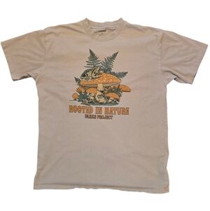 Rooted in Nature Parks Project Mushroom T-Shirt Mens/Unisex (Sold Out Color) XL